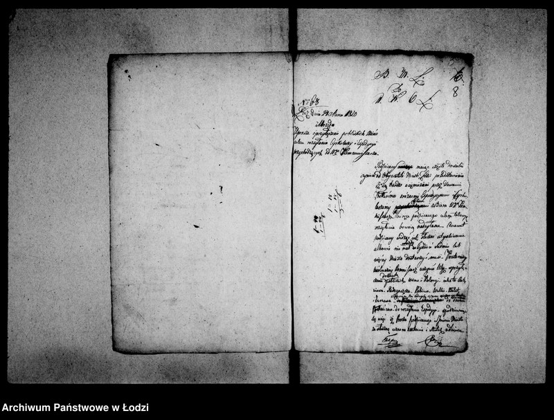 Obraz 10 z jednostki "Akta tyczące się rozsyłania expedycji rządowych"