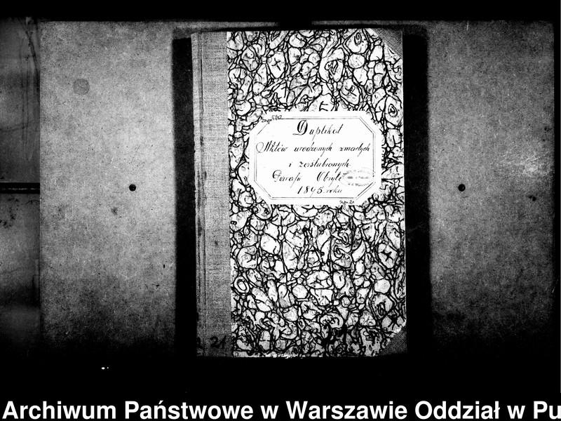 image.from.unit.number "Akta urodzeń, małżeństw i zgonów"