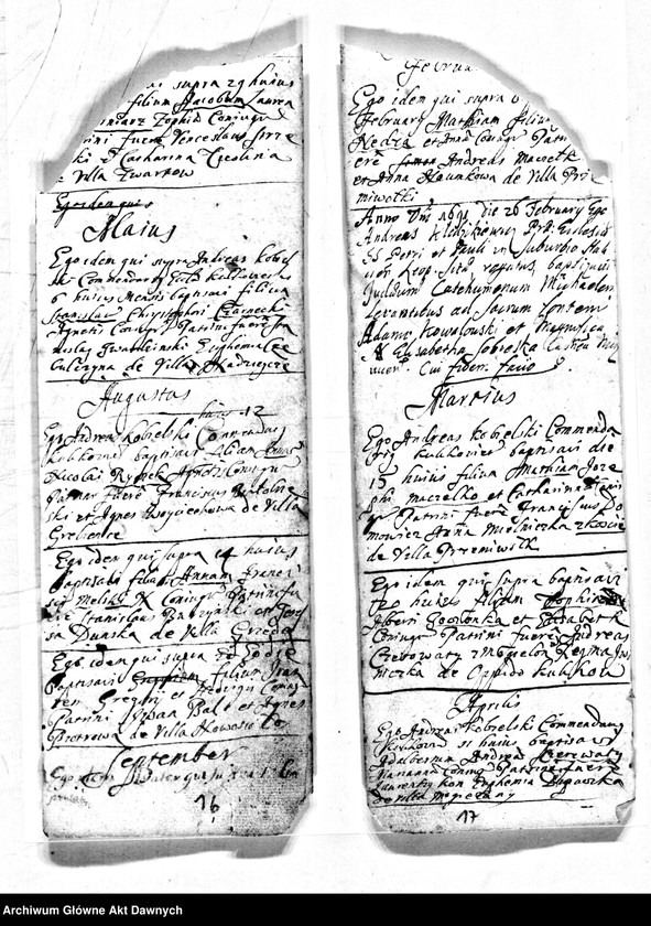 image.from.unit.number "Parafia: Kulików. Dekanat: Żółkiew. Akta ochrzczonych w parafii Kulików*."