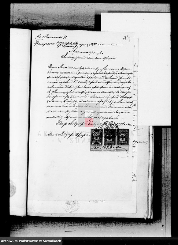 Obraz 8 z jednostki "Dokumenty k aktom brakosočetavšichsja Serejskago Rimsko-Katoličeskago Prichoda za 1888 god"