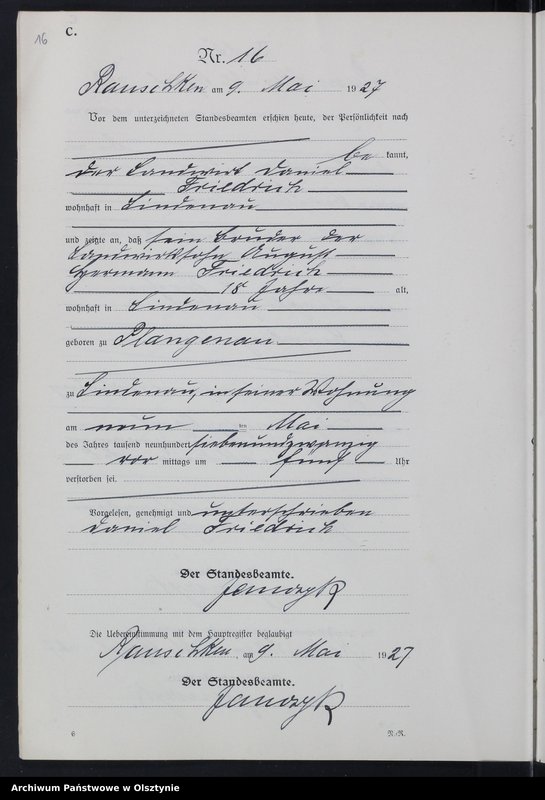 image.from.unit.number "Sterbe-Register /Neben-Register/ Nr 1 - 44"