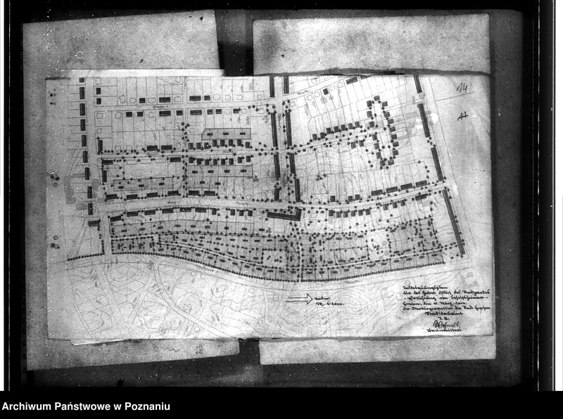 Obraz 18 z jednostki "Bau von Behelfsheimen im Kreise Gnesen (Gniezno)"