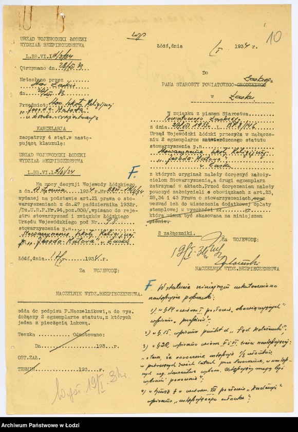 Obraz 13 z jednostki "Stowarzyszenie Szkoły Religijnej "Jesoda-Hatora" w Łasku"