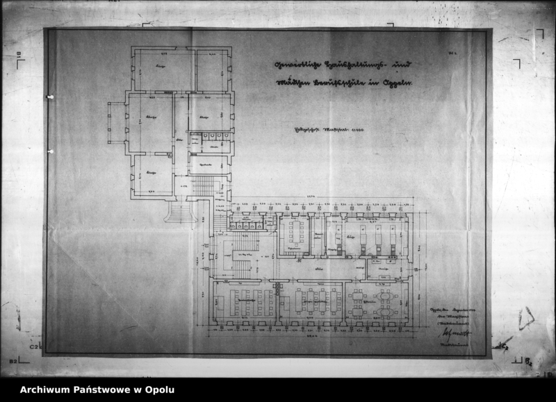 Obraz 7 z jednostki "Dokumentacja techniczna - budowa szkół w podopolskich miejscowościach, kanalizacja miasta, plan zagospodarowania przestrzennego pod ogród zoologiczny"