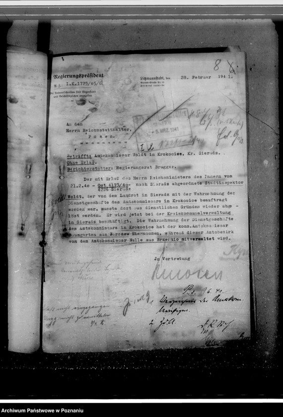 Obraz 13 z jednostki "Anstellung der Amtskommissare"