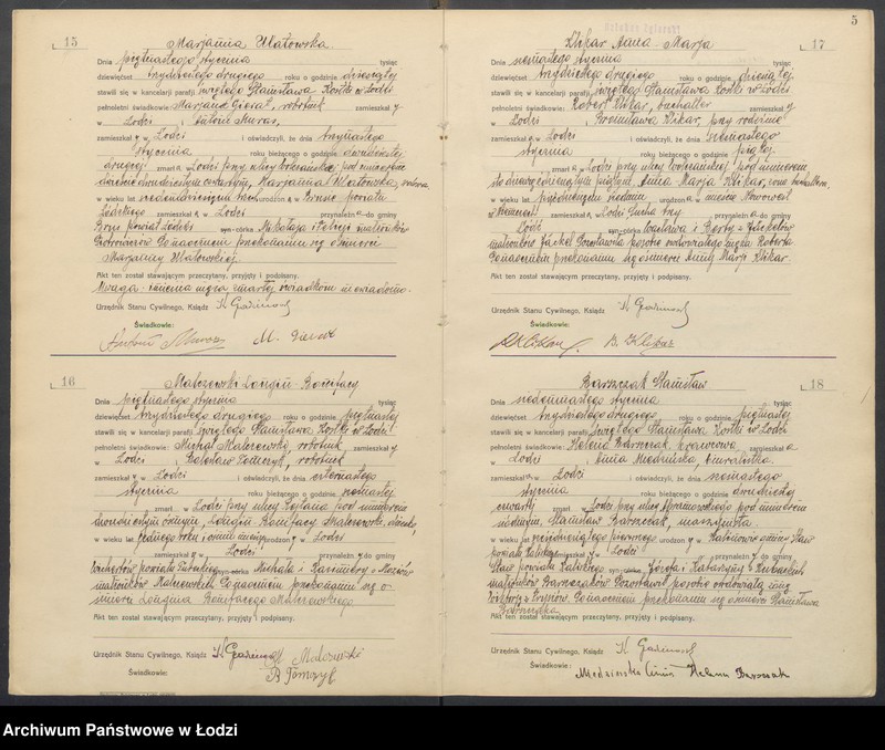 Obraz 7 z jednostki "Akta zgonów"