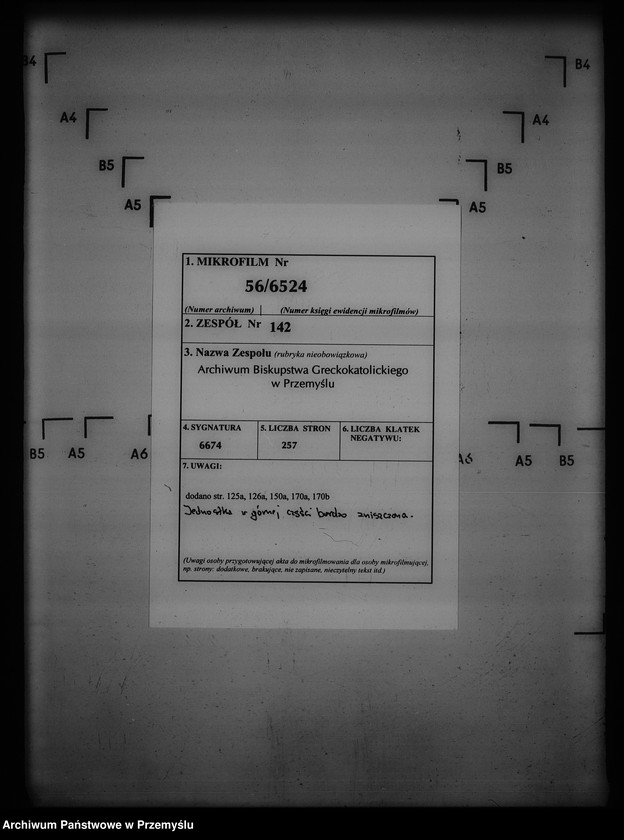 Obraz 2 z jednostki "[Kopie ksiąg metrykalnych parafii Żużel z filią Cebłów (dekanat Bełz)]"