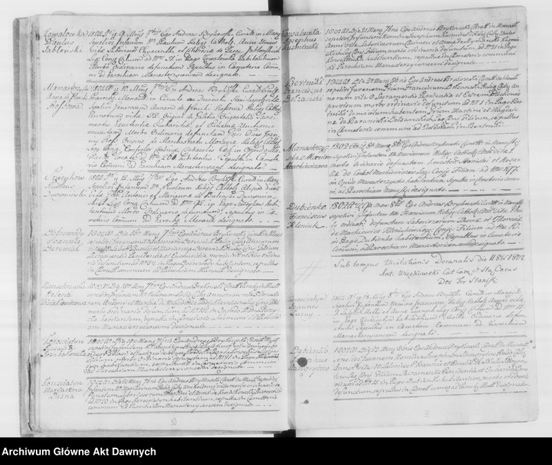 image.from.unit.number "Parafia: Monasterzyska. Dekanat: Buczacz. Księga metrykalna zgonów/pogrzebów dla całej parafii*."