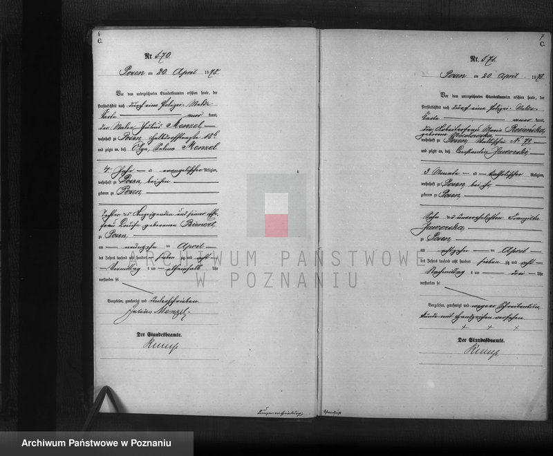 Obraz 5 z jednostki "Księga zgonów t. II"