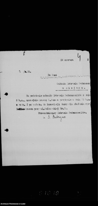 Obraz 8 z jednostki "Zebranie pełnomocników"