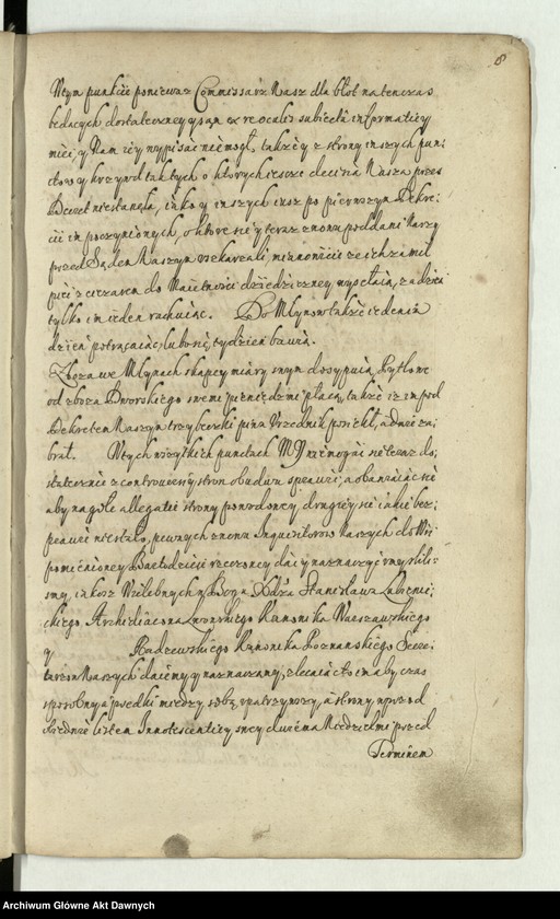 image.from.unit.number ""Dekreta referendarskie za urzędu wielebnego księdza Wacława z Leszna Leszczyńskiego referendarza koronnego, proboszcza płockiego, łęczyckiego, kanonika krakowskiego. Między starostami i dzierżawcami dóbr królewskich a poddanymi. Ab anno Dni 1643 ad annum 1645 ferowane"."