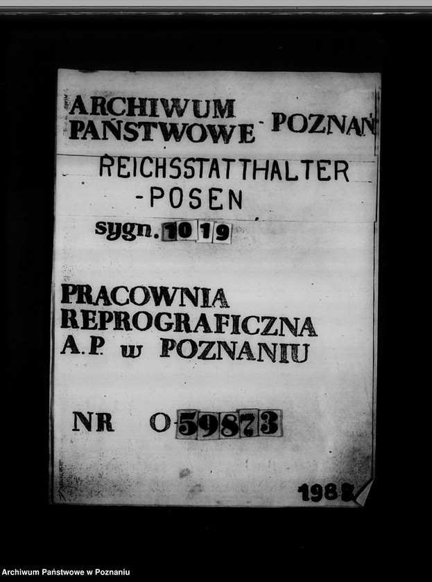 Obraz 1 z jednostki "Beamtenangelegenheiten und Abordnungen. Stadtplanung"