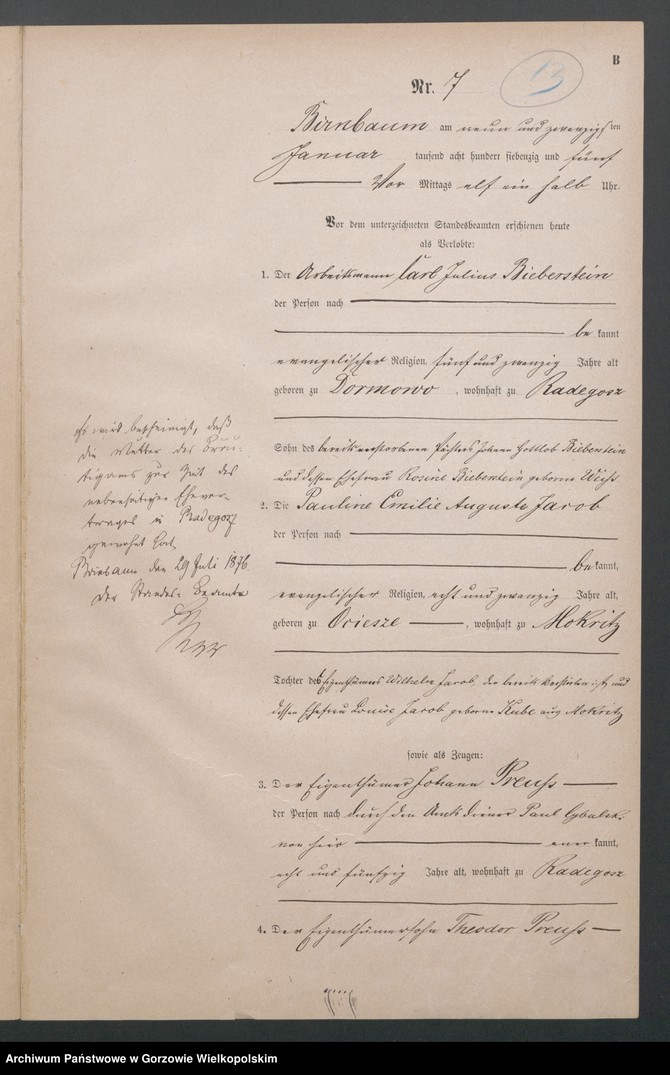 Obraz 15 z jednostki "Heiraths - Haupt - Register (wieś)"