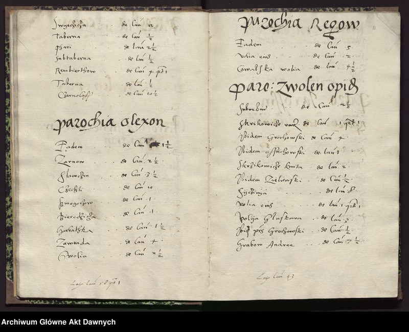 image.from.unit.number "Regestrum exactionum publicarum Radomiensis, Opocznensis et Chanczinensis districtuum --."