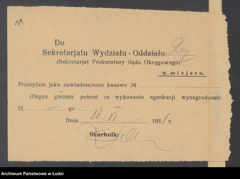 Obraz 13 z jednostki "Szulim Edelman – sprzedaż mat. introligatorskich"