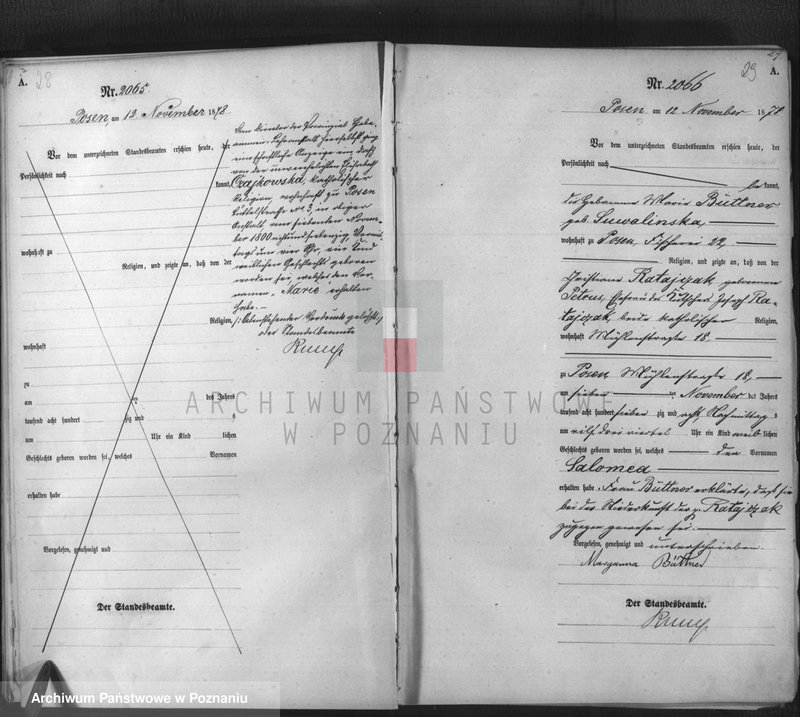 Obraz 16 z jednostki "Księga urodzeń t. IV"