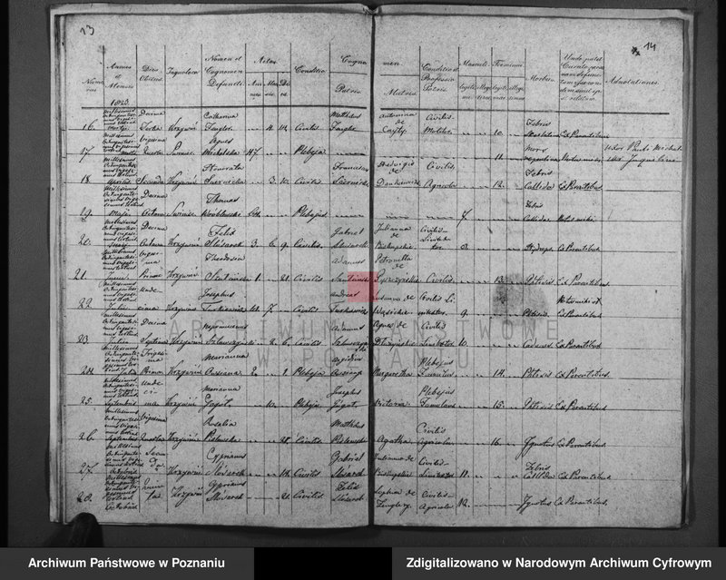 Obraz 11 z jednostki "Duplicatum baptisatorum, copulatorum, mortuorum"