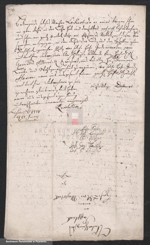 image.from.unit.number "Spec. Korespondencja gwoździarzy z władzami miejskimi Leszna; język niemiecki"