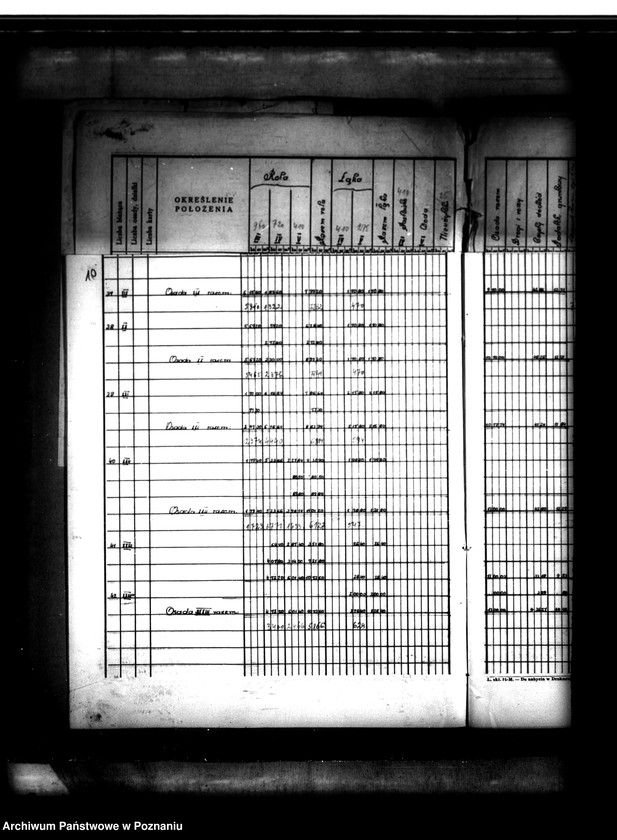 Obraz 14 z jednostki "Tymczasowy rejestr pomiarowo-parcelacyjny majątku Duszniki powiatu szamotulskiego"