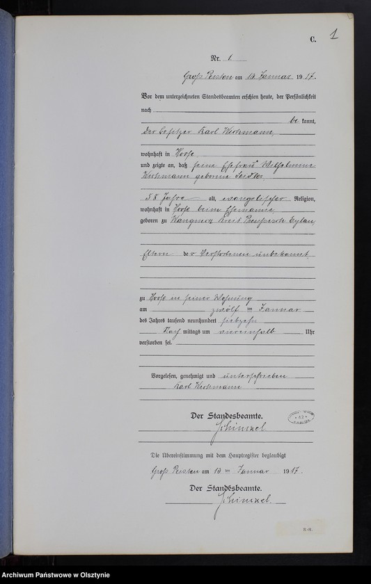 image.from.unit.number "Sterbe-Neben-Register Nr 1 - 32 [ Księga zgonów - wtóropis ]"