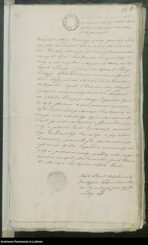 image.from.unit.number "Alegaty do ksiąg urodzeń, zapowiedzi, małżeństw i zgonów z lat 1824 - 1825"