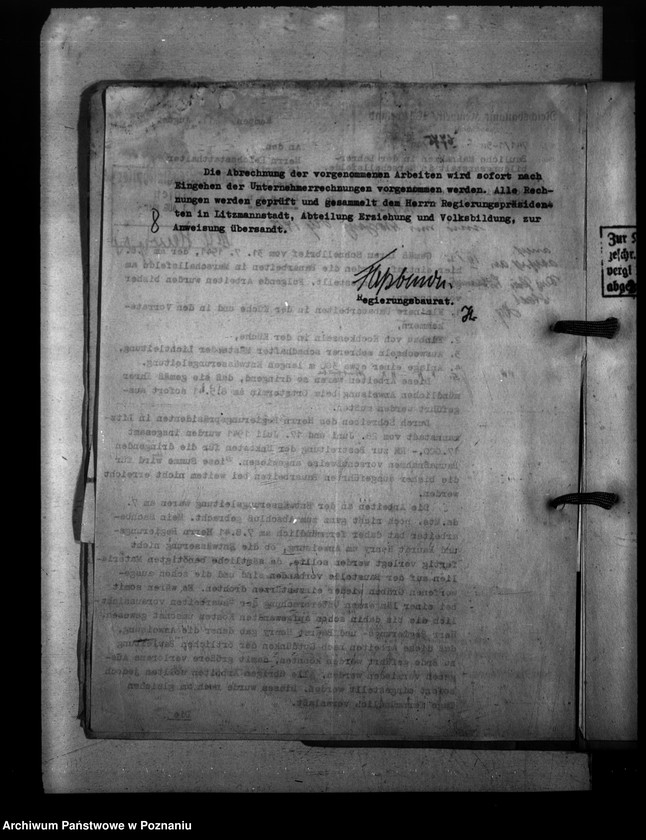 Obraz 12 z jednostki "Lehrerbildungsanstalt Marsehfelde Marszałki powiat Ostrzeszów (Zakład skonfiskowany OO. Salezjanom)"