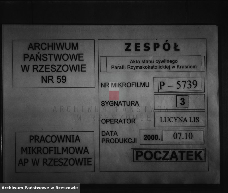image.from.unit.number "Księga małżeństw , urodzeń i zgonów - Krasne - urodzenia - 1844 - 1857, małżeństwa - 1846 - 1872, zgony 1847 - 1863"
