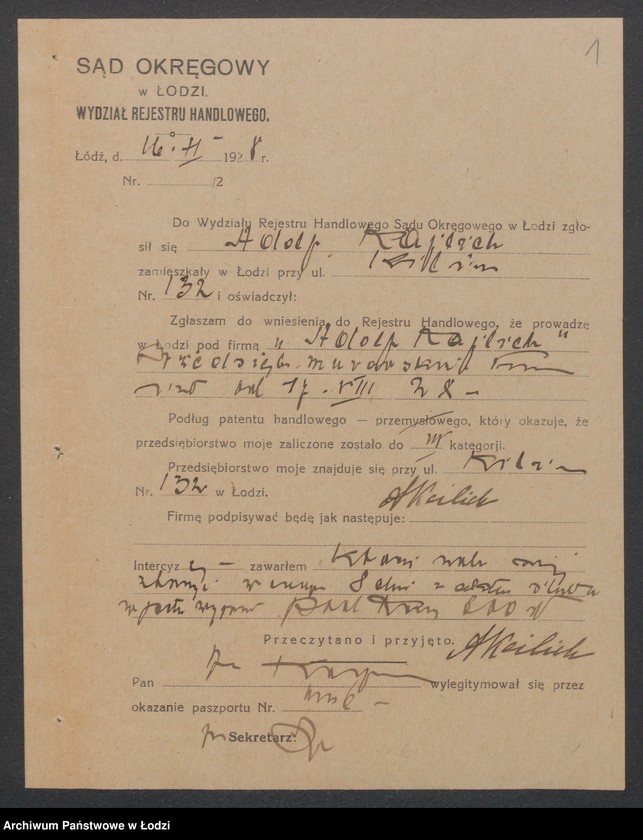 Obraz 3 z jednostki "Adolf Kajlich – przedsiębiorstwo murarskie"