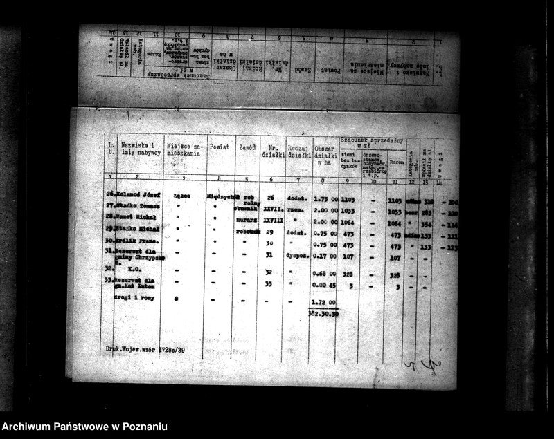 Obraz 9 z jednostki "Parcelacja majątku Łężce powiatu międzychodzkiego"