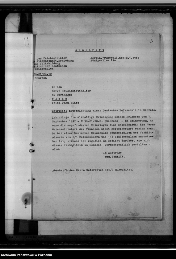 Obraz 6 z jednostki "Heimoberschule Schroda"