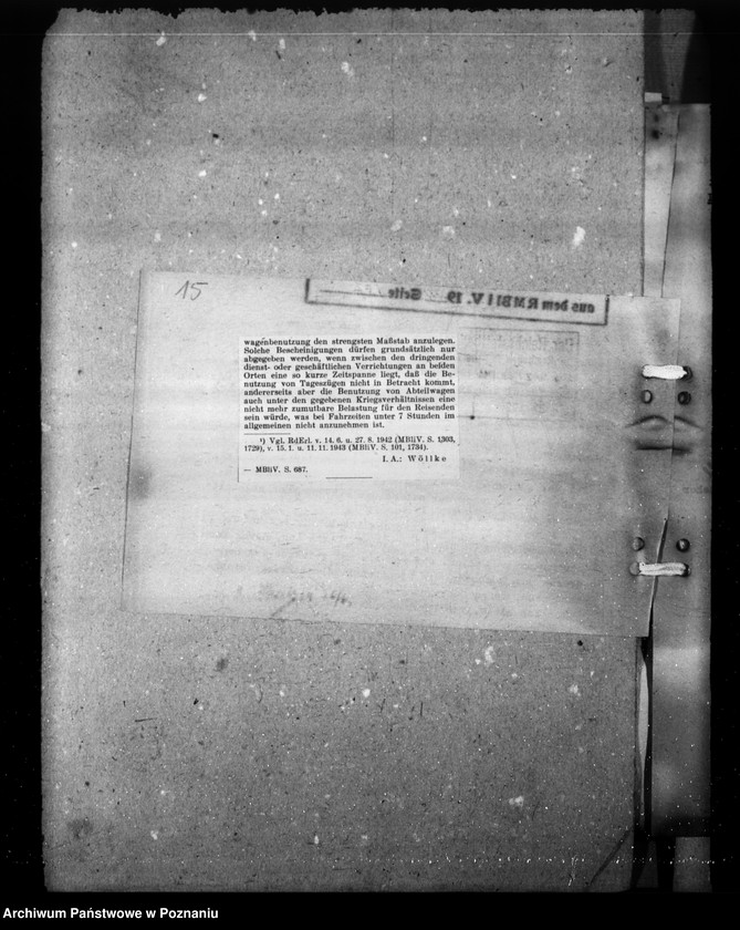 Obraz 20 z jednostki "Zarządzenia w sprawach personalnych"