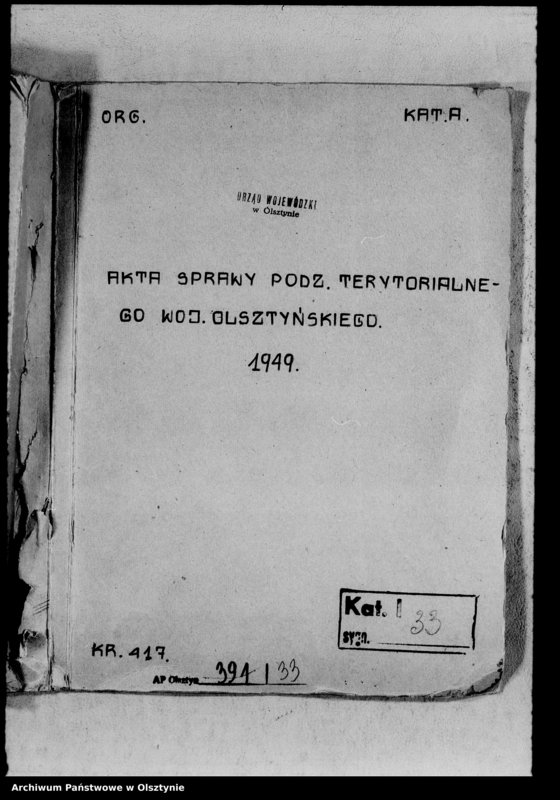 image.from.unit.number "Podział terytorialny woj. Olsztyńskiego"