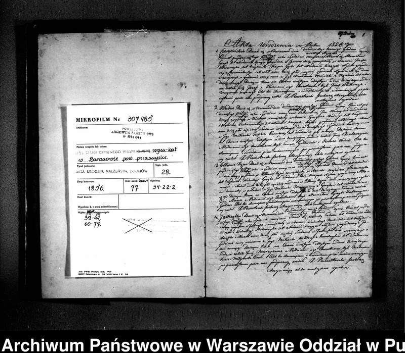 image.from.unit.number "Akta urodzeń, małżeństw i zgonów"