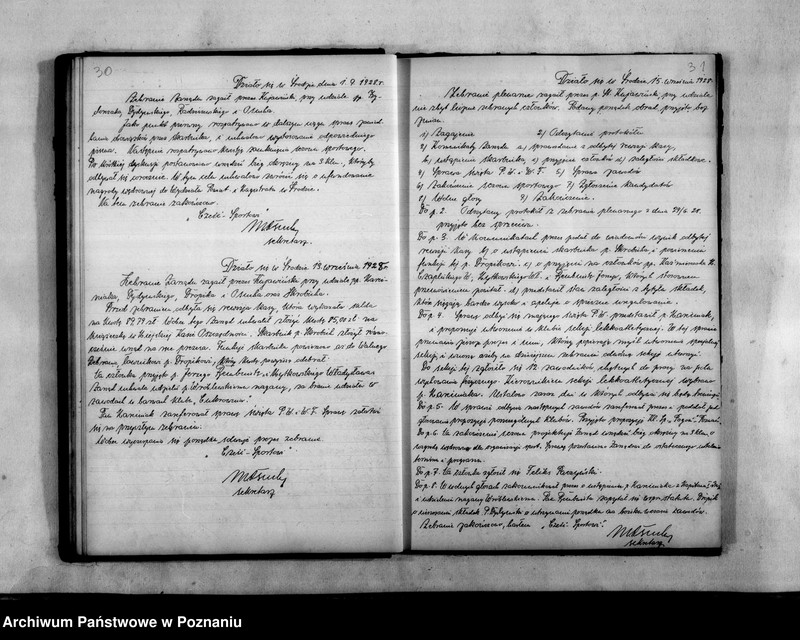 Obraz 19 z jednostki "Protokoły zebrań zarządu i plenarnych"