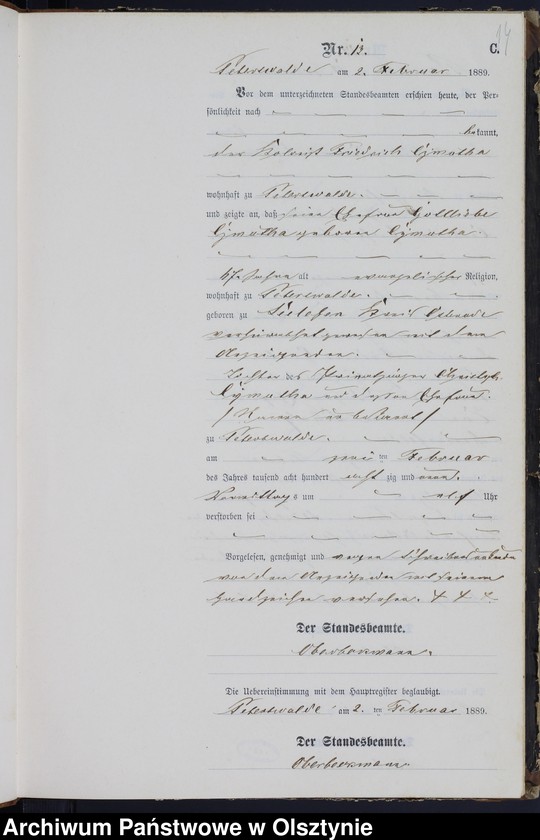 image.from.unit.number "Sterbe-Neben-Register Nr 1 - 90"