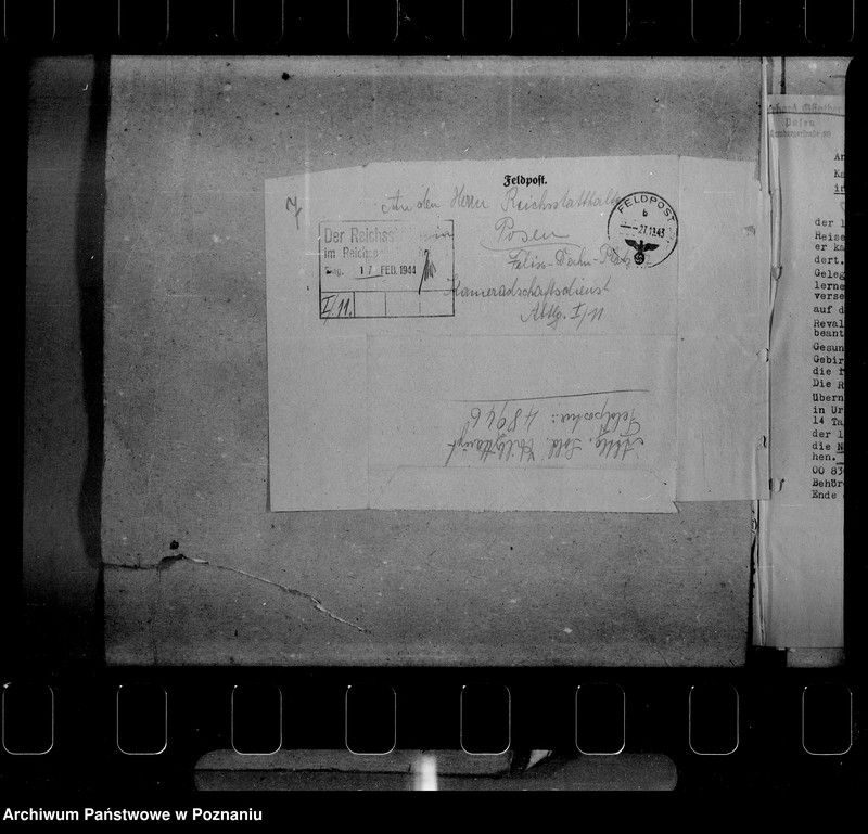 Obraz 11 z jednostki "Korespondencja z powołanymi do wojska pracownikami urzędu namiestnika"