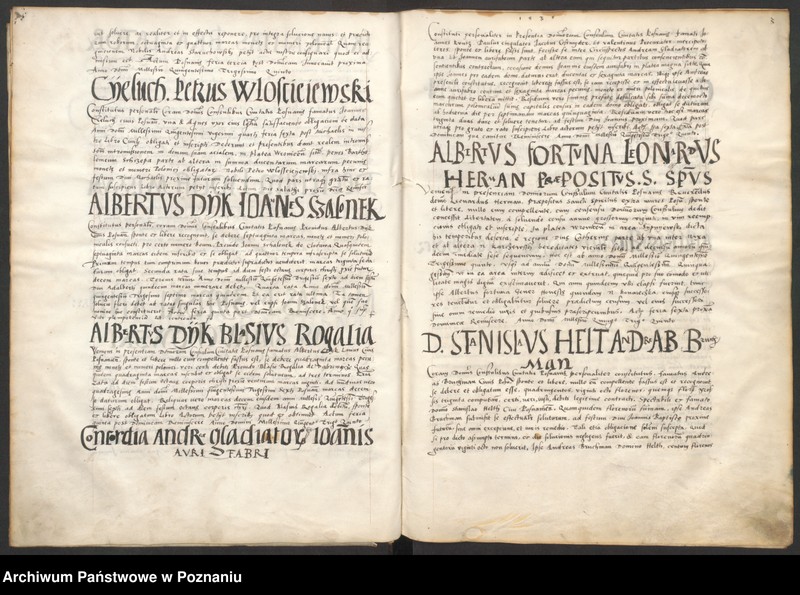 Obraz 8 z jednostki "Liber obligacionum decretorum, quietationum contractuum bona immobilia, summas pecuniaris ac res ad diuturnitatem pertinentes continens coram spectabili consulatu Posnaniensi ...signo A."