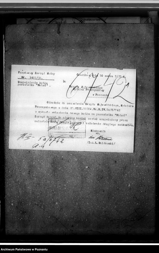 Obraz 5 z jednostki "Statek "Noteć" w Czarnkowie zainstalowanie nowego kotła"