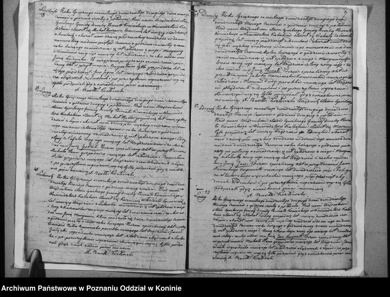 Obraz 9 z jednostki "Akta urodzeń, małżeństw i zgonu"
