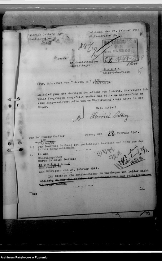 Obraz 9 z jednostki "Ostberg, Heinrich - inspektor miejski"