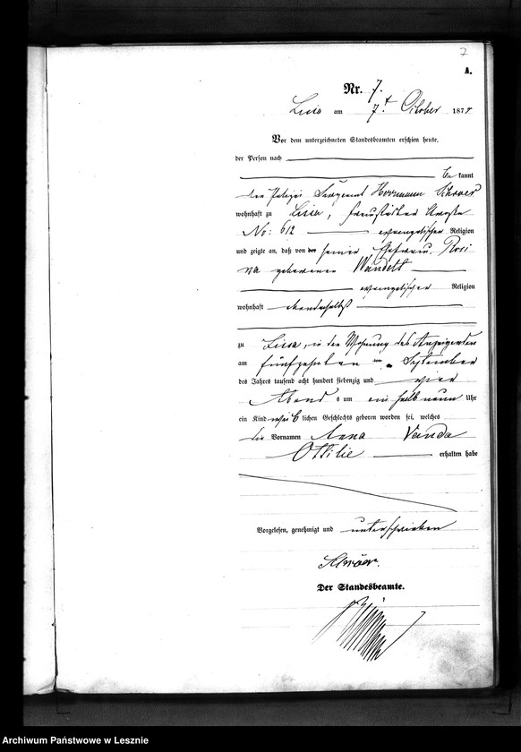 Obraz 10 z jednostki "[Księga urodzeń - miasto]"