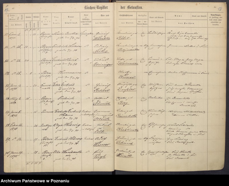 Obraz 12 z jednostki "Taufbuch"