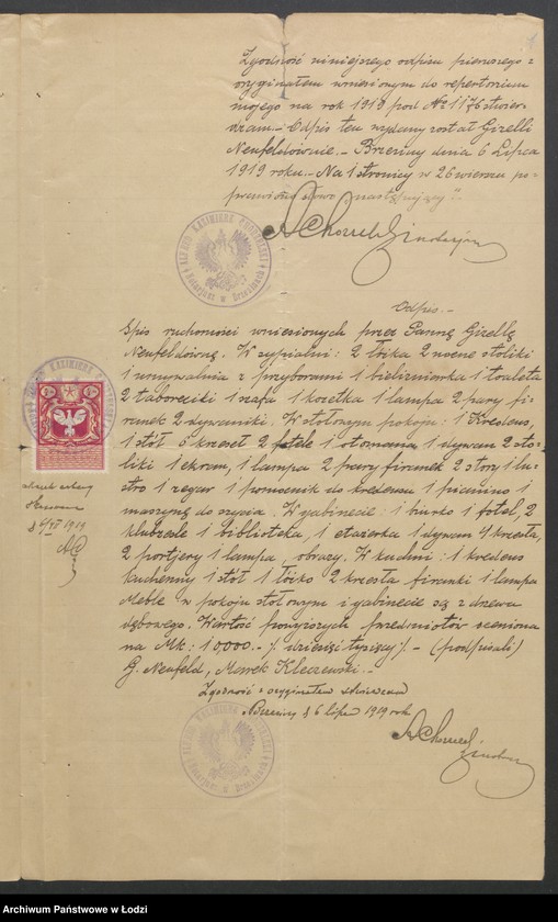 Obraz 9 z jednostki "Goldring i Kleczewski – sprzedaż towarów manufakturowych"