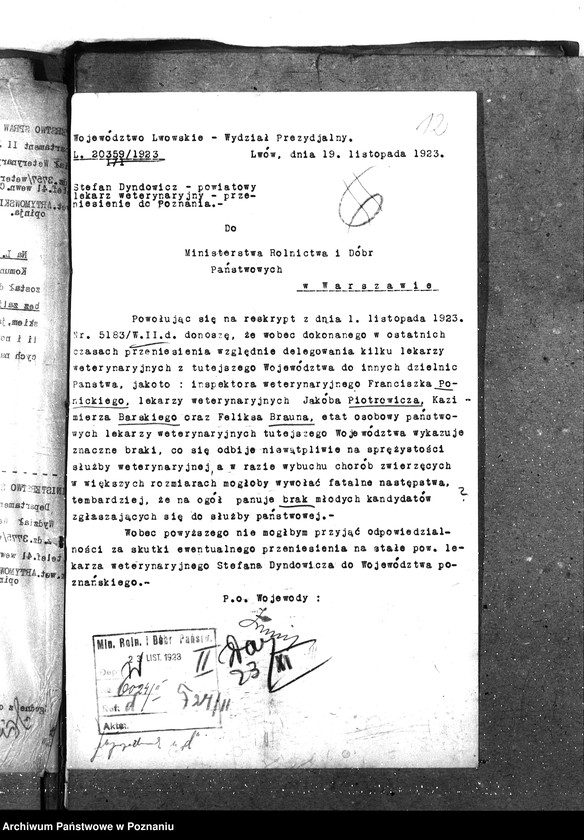 Obraz 17 z jednostki "Pow. lekarz Weterynaryjny Nowy Tomyśl"