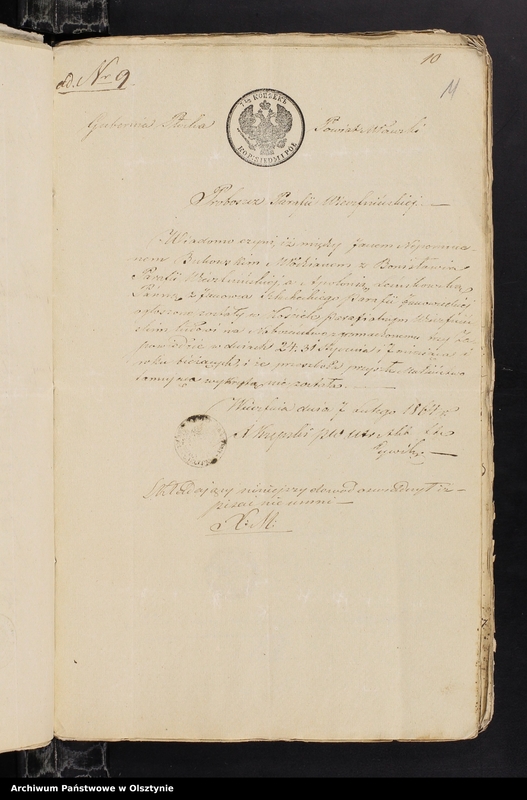 image.from.unit.number "Annexa Ślubów z Parafii Janowiec z roku 1864-go"