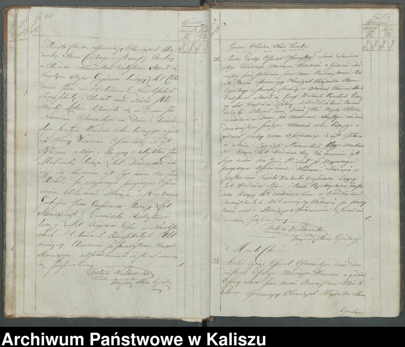 Obraz 18 z jednostki "Akta urodzenia w Parafii Chockiej"