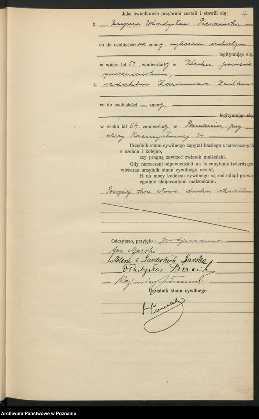 Obraz 9 z jednostki "Księga miejscowa małżeństw tom II [Rejestr główny małżeństw]"