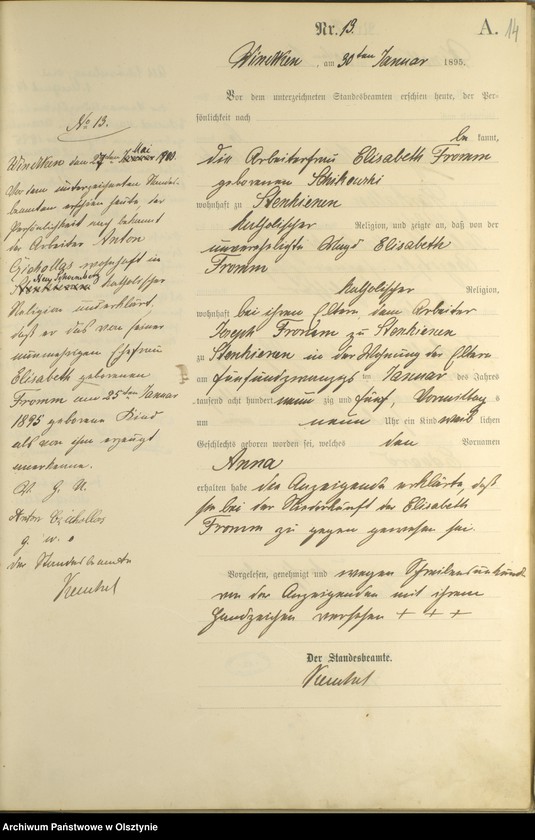 image.from.unit.number "Geburts-Haupt-Register Nr 1 - 105"