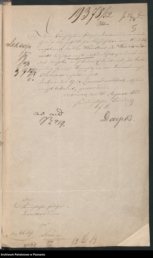 Obraz 10 z jednostki "A. betr. den polnischen Flüchtling Wladislaus /Wladimir/ von Biernacki"