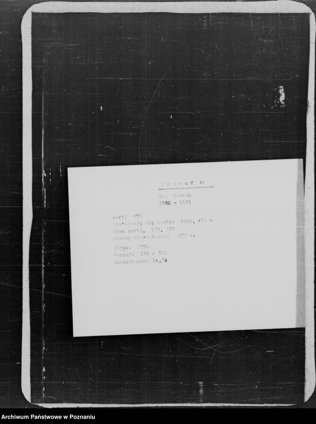 Obraz 2 z jednostki "Inscriptiones, relationes, decreta [inducta]"